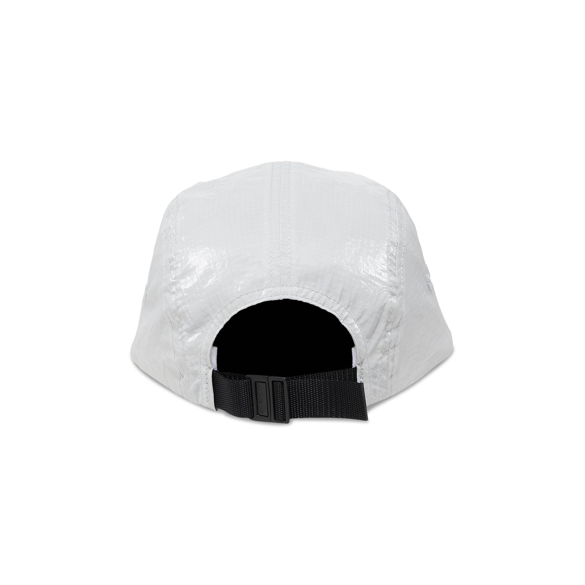 Supreme Gloss Ripstop Camp Cap 'Light Grey' - 4