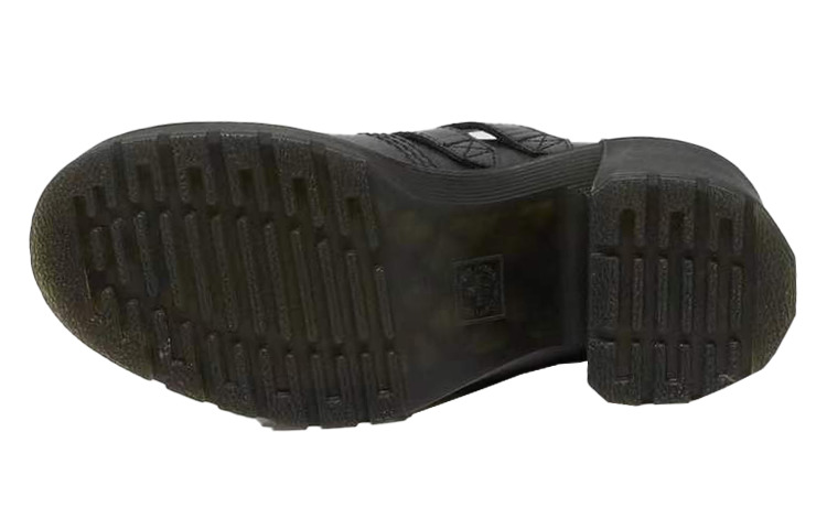 (WMNS) Dr. Martens Eviee Sendal Leather Heeled Shoes 'Black' 27371001 - 6