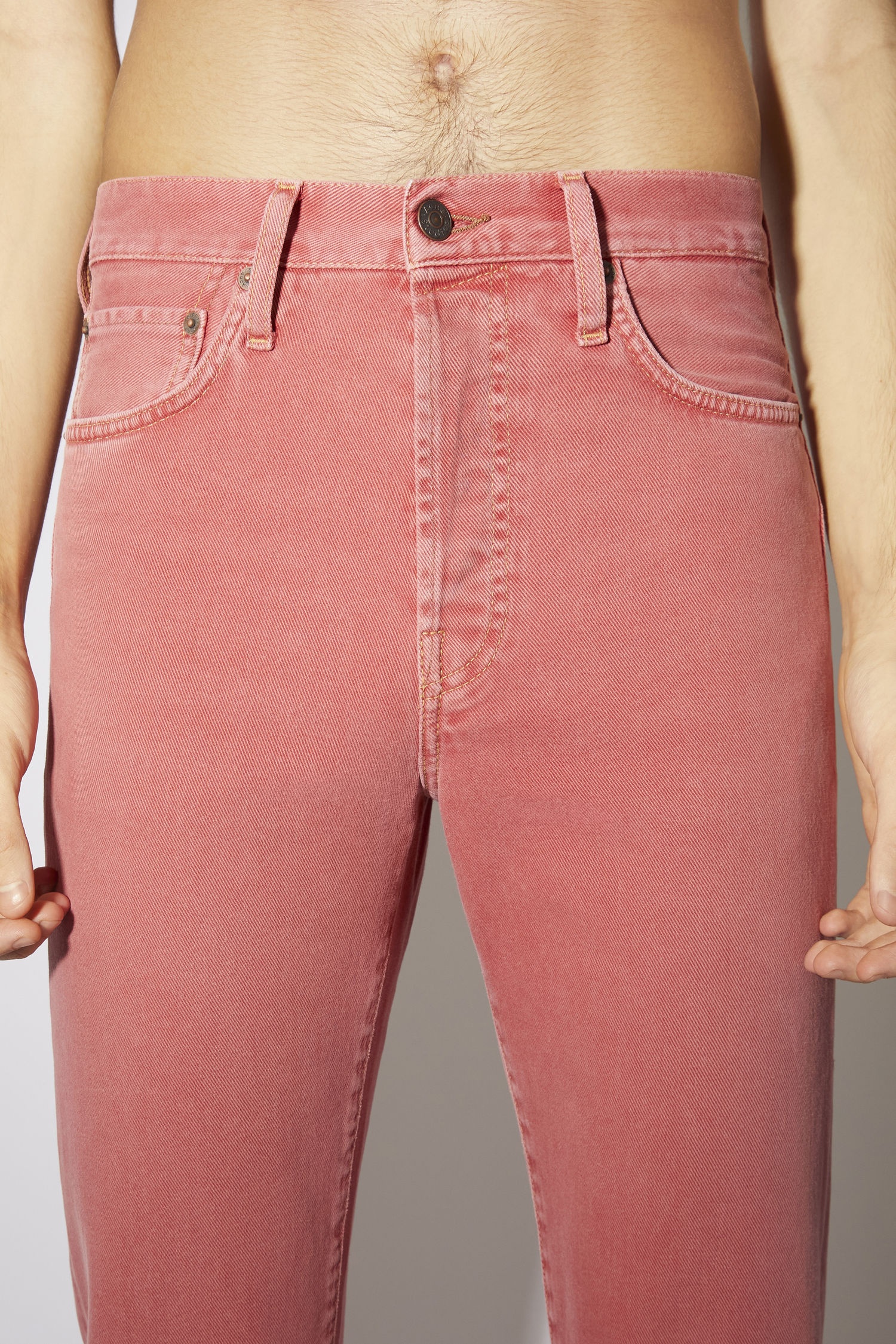 Straight fit jeans - Pink/orange - 6