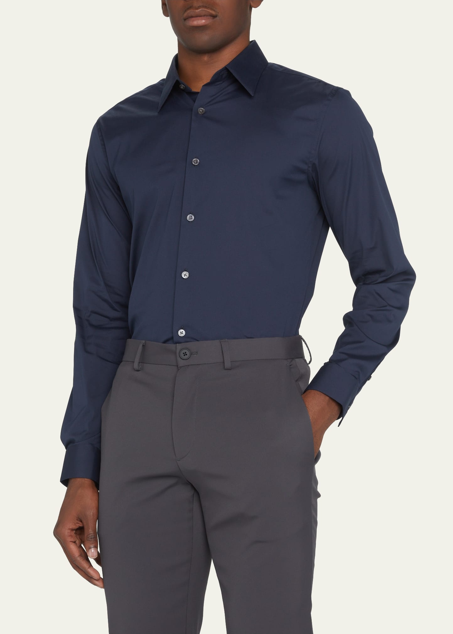 Men's Sylvain Tailored-Fit Sport Shirt - 4