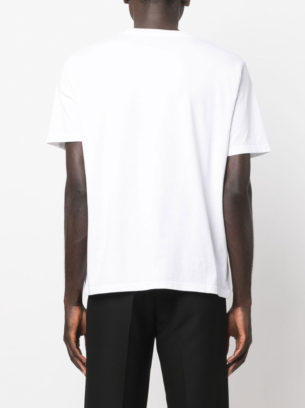 cut-out organic cotton T-shirt - 4