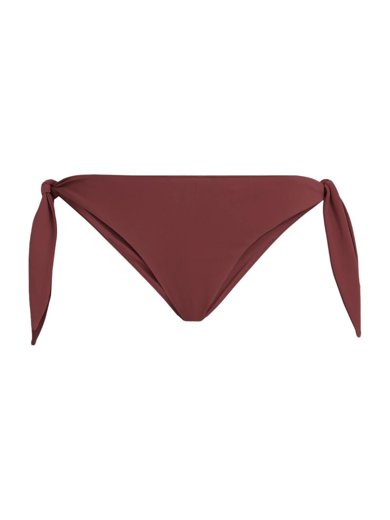 Women's Techno Jersey Bikini Bottoms - Bordeaux 1