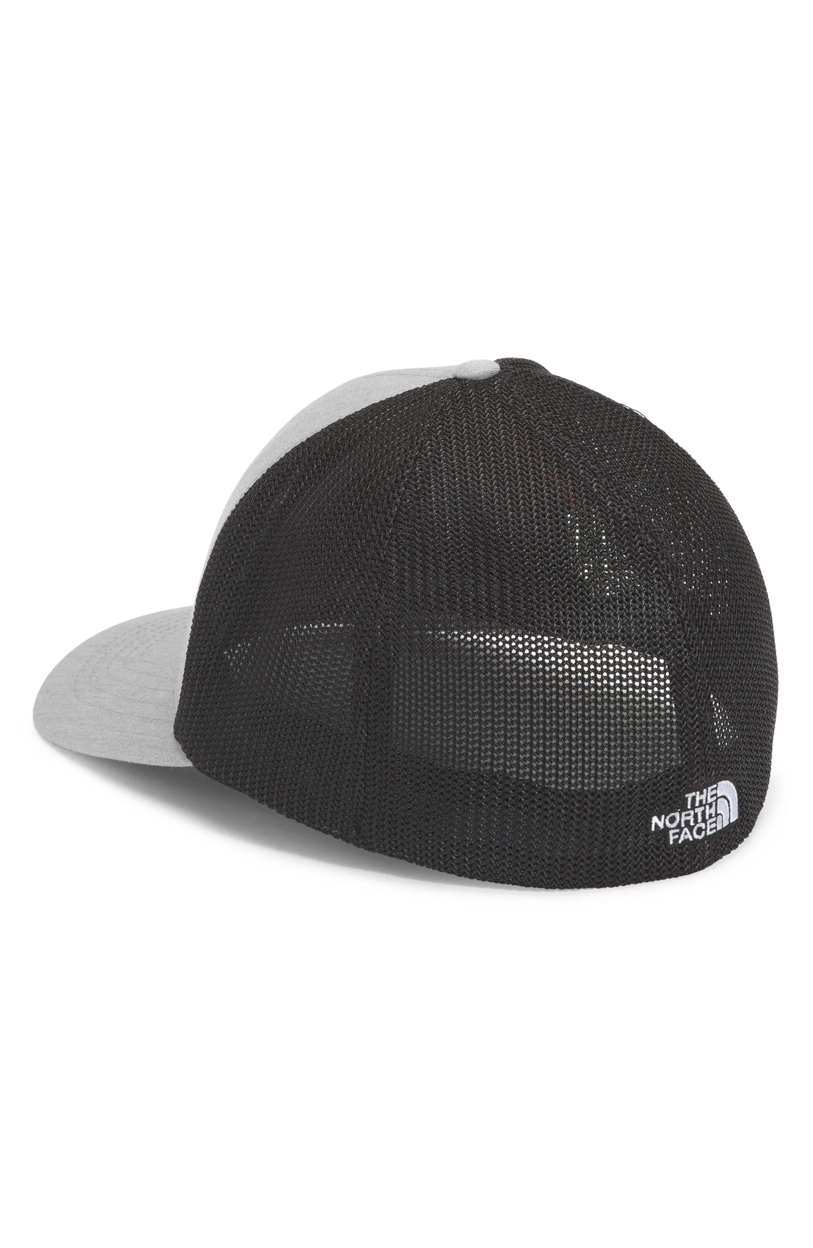 Truckee Fitted Trucker Hat in Tnf Med Grey Heather/Black - 2