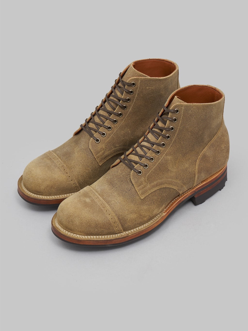 Viberg Service Boot 2040 Desert Sand Waxy Commander - 2