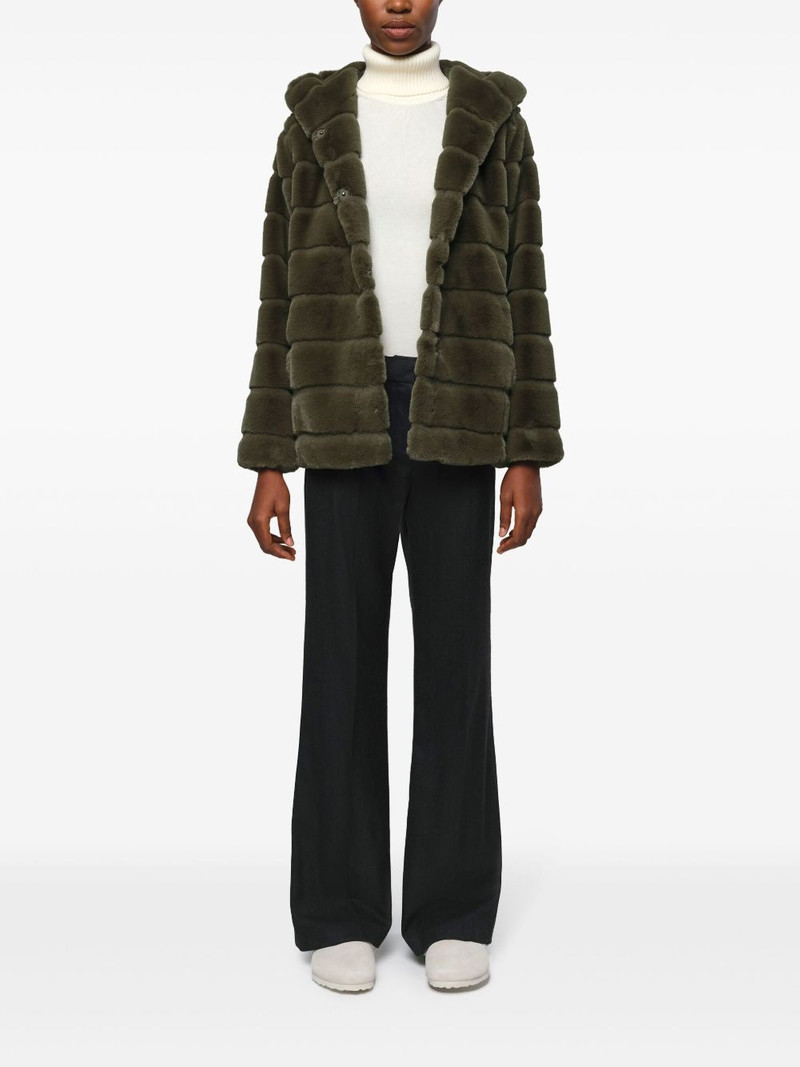 APPARIS Goldy hooded coat outlook