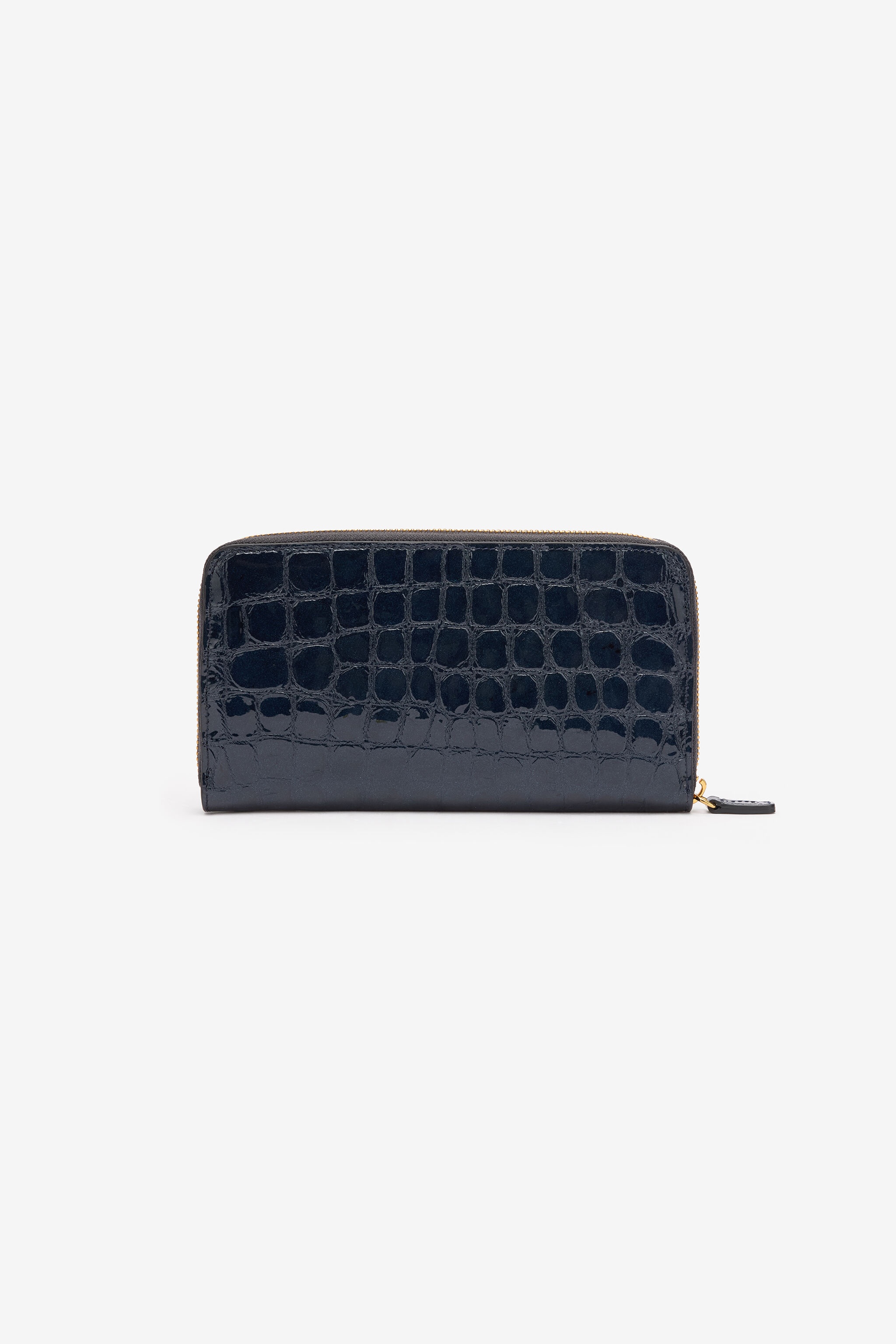 Wallet With Crocodile Print - 2