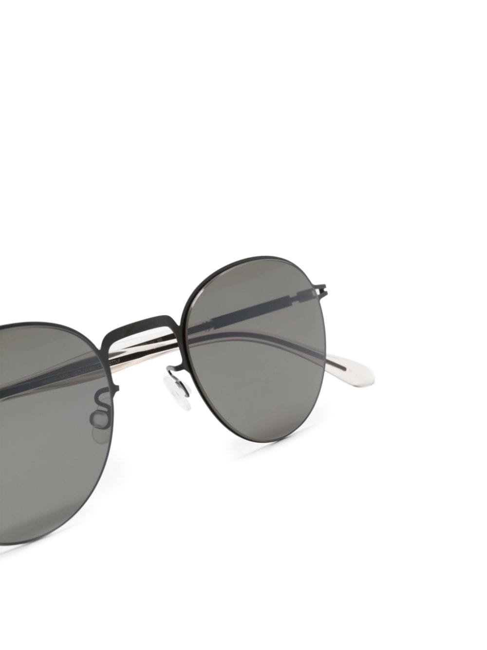 Tate oval-frame sunglasses - 3