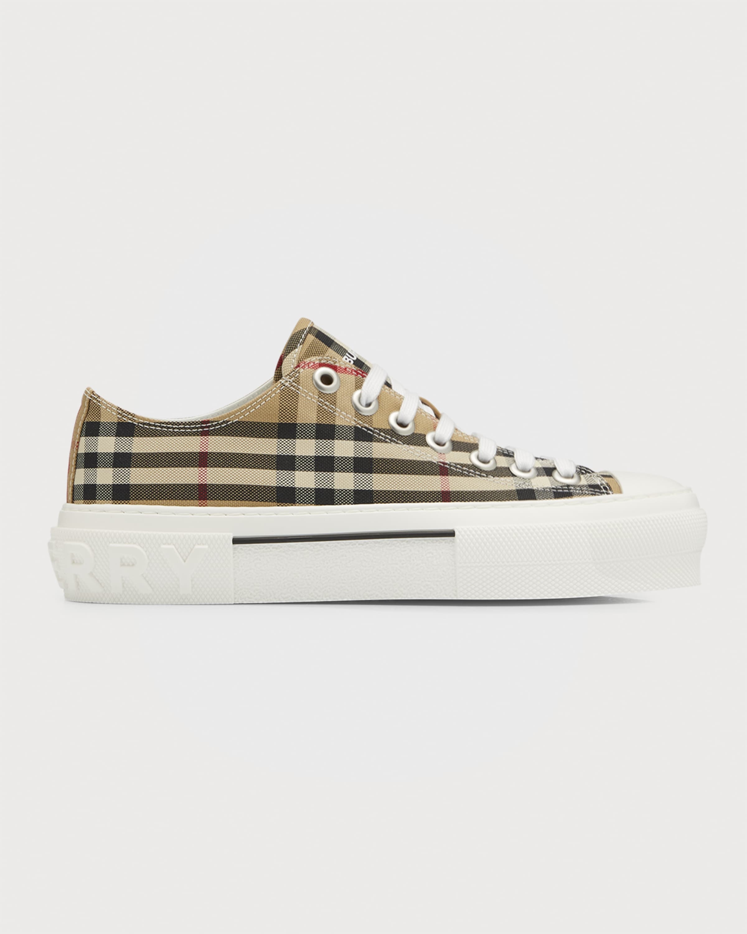 Jack Check Low-Top Sneakers - 1