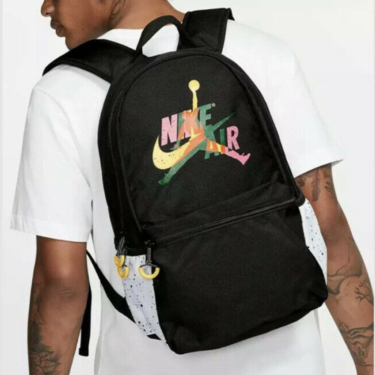 Air Jordan Jumpman Daypack Backpack 'Black Multicolor ' 9A0381-K25 - 4