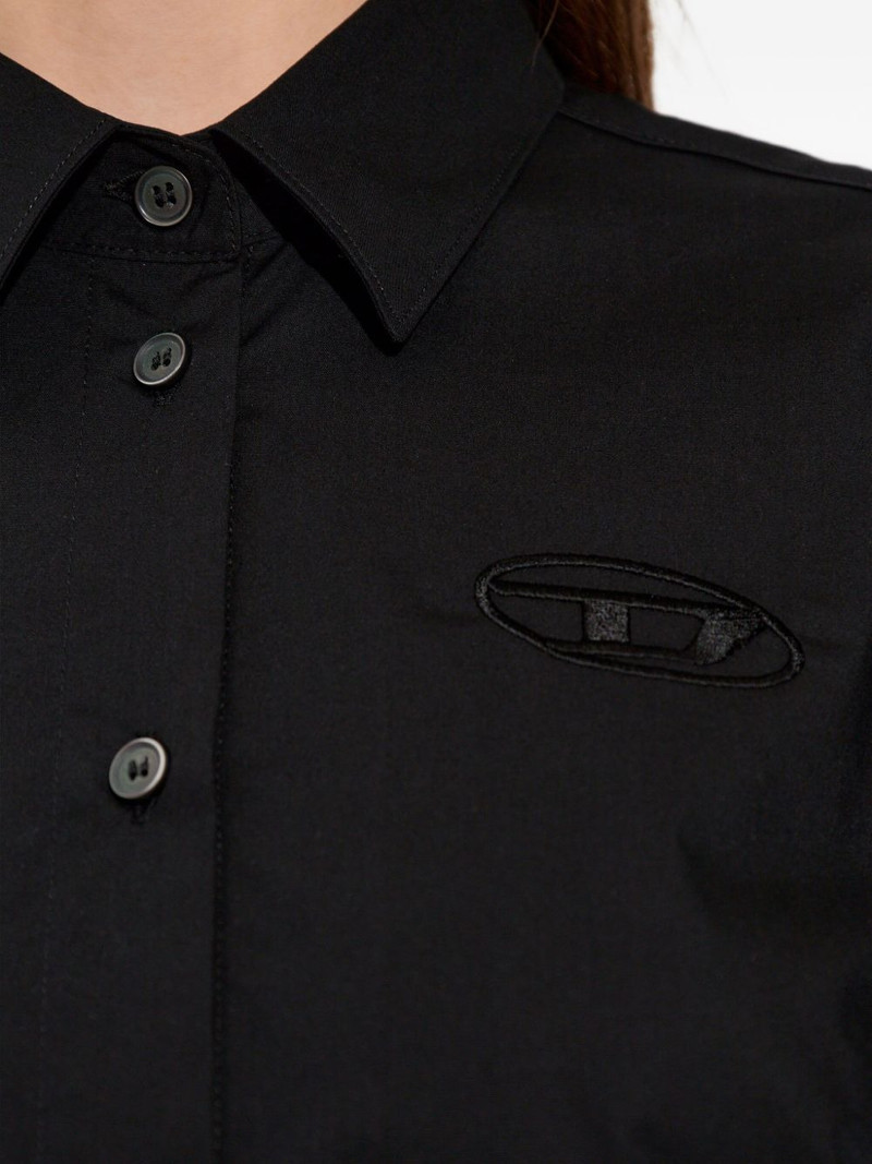 C-Ronor logo-embroidered shirt 5