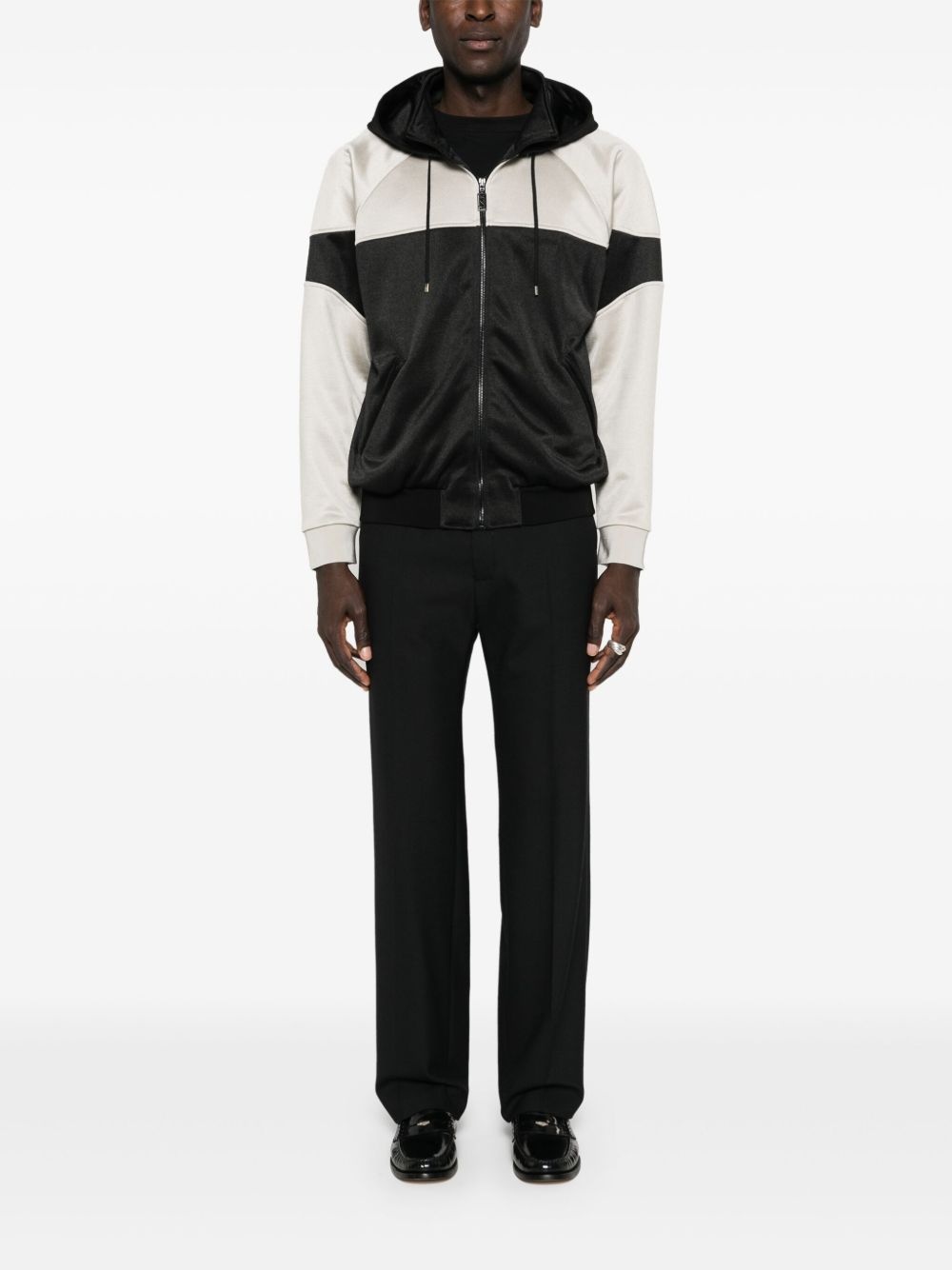 cotton hooded jacket - 2