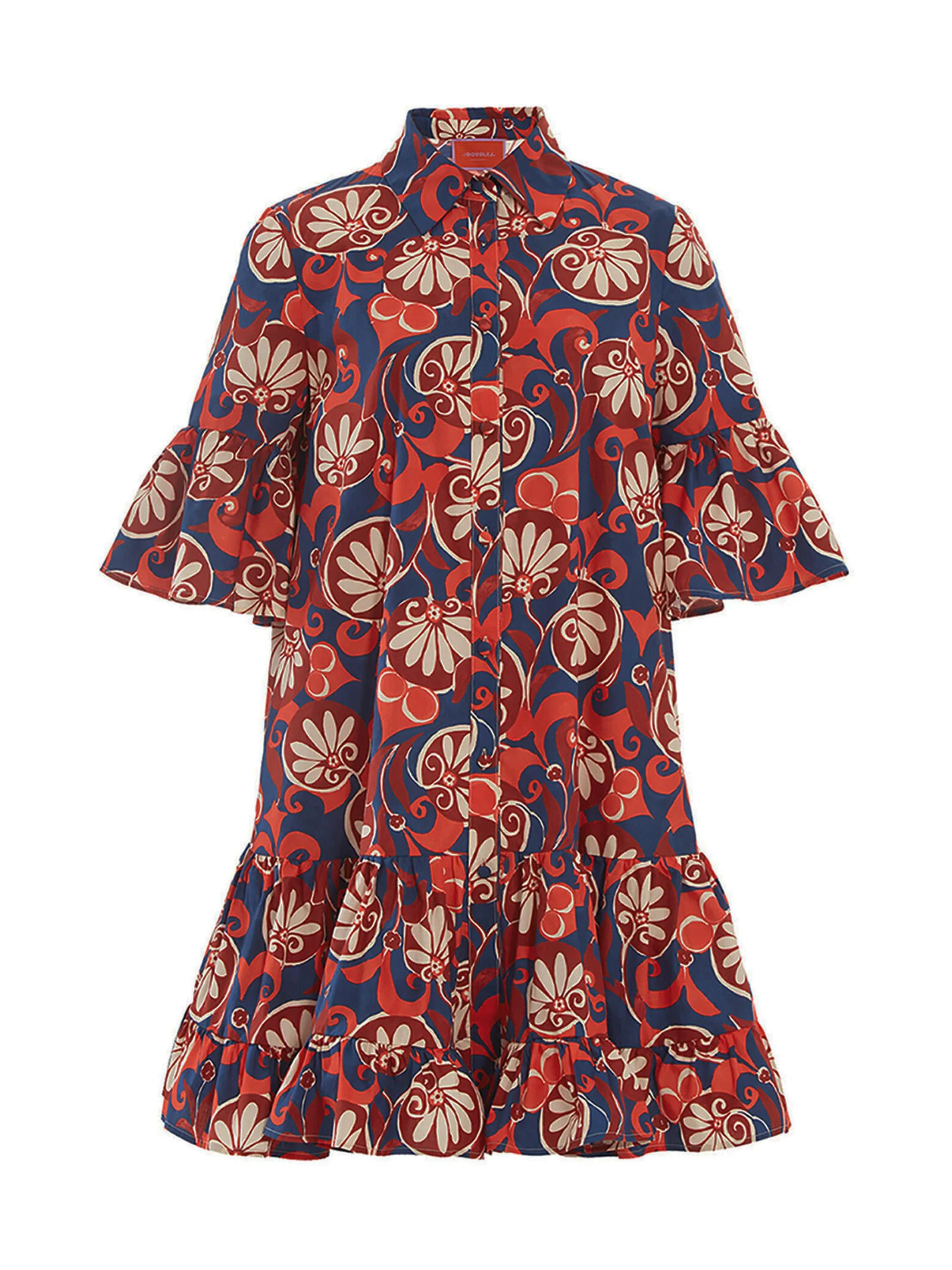 Women's Choux Dress - Moonflower Navy - 1