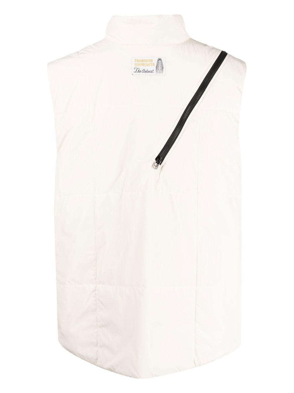 front press-stud fastening vest - 2