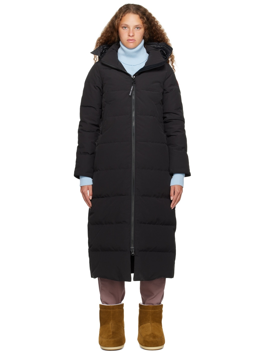 Black Mystique Down Jacket - 1