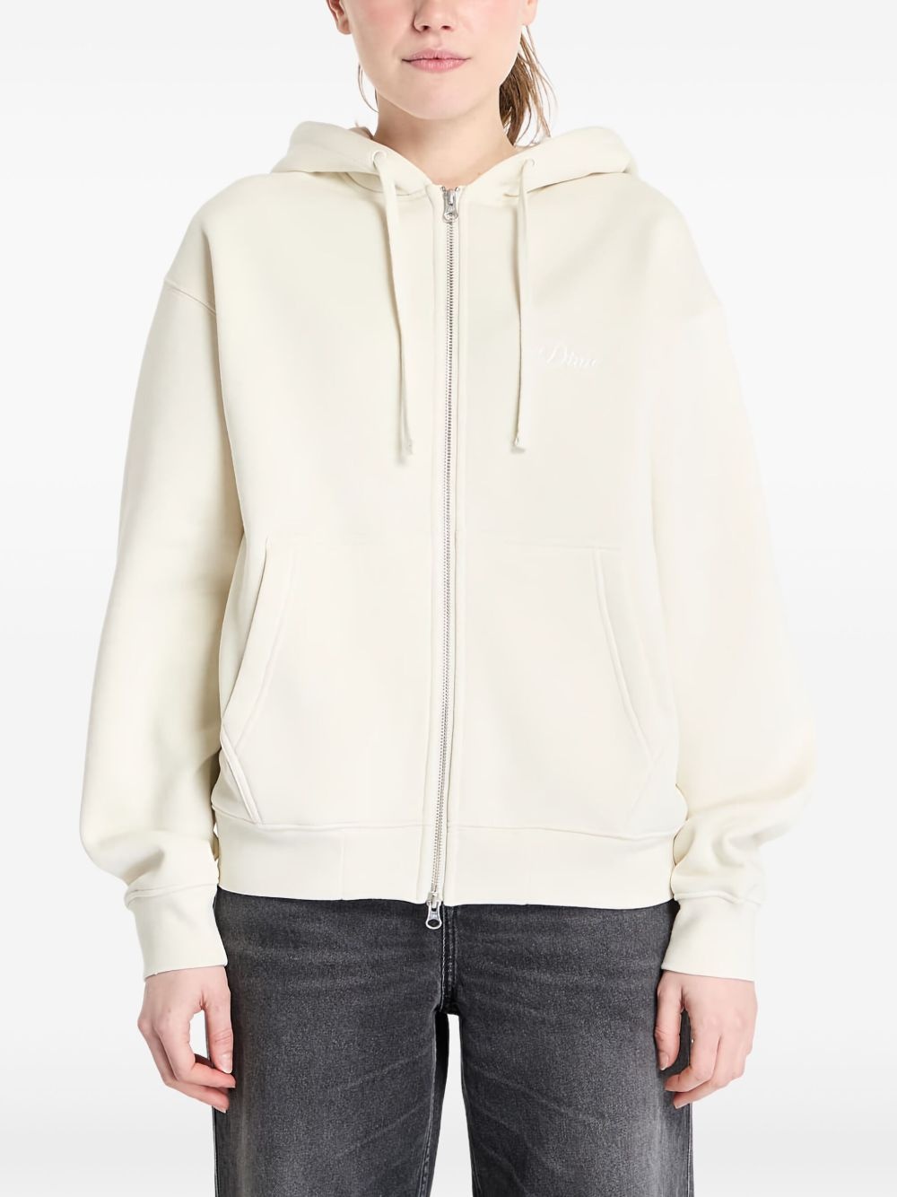 zip-up hoodie - 3