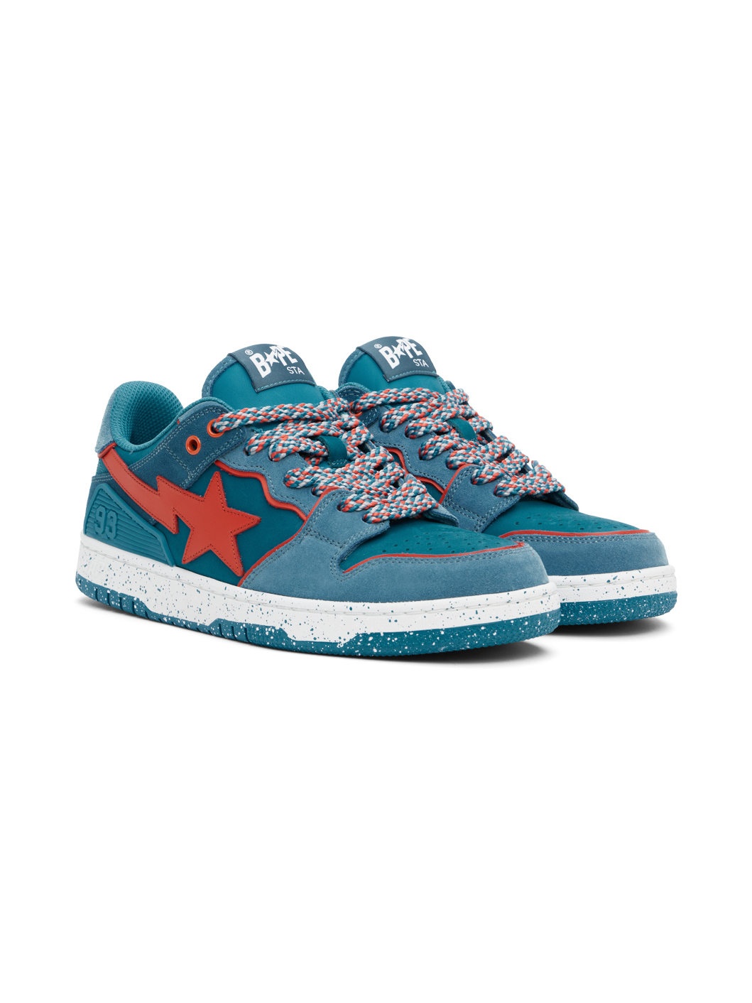 Blue Sk8 Sta #7 Sneakers - 4