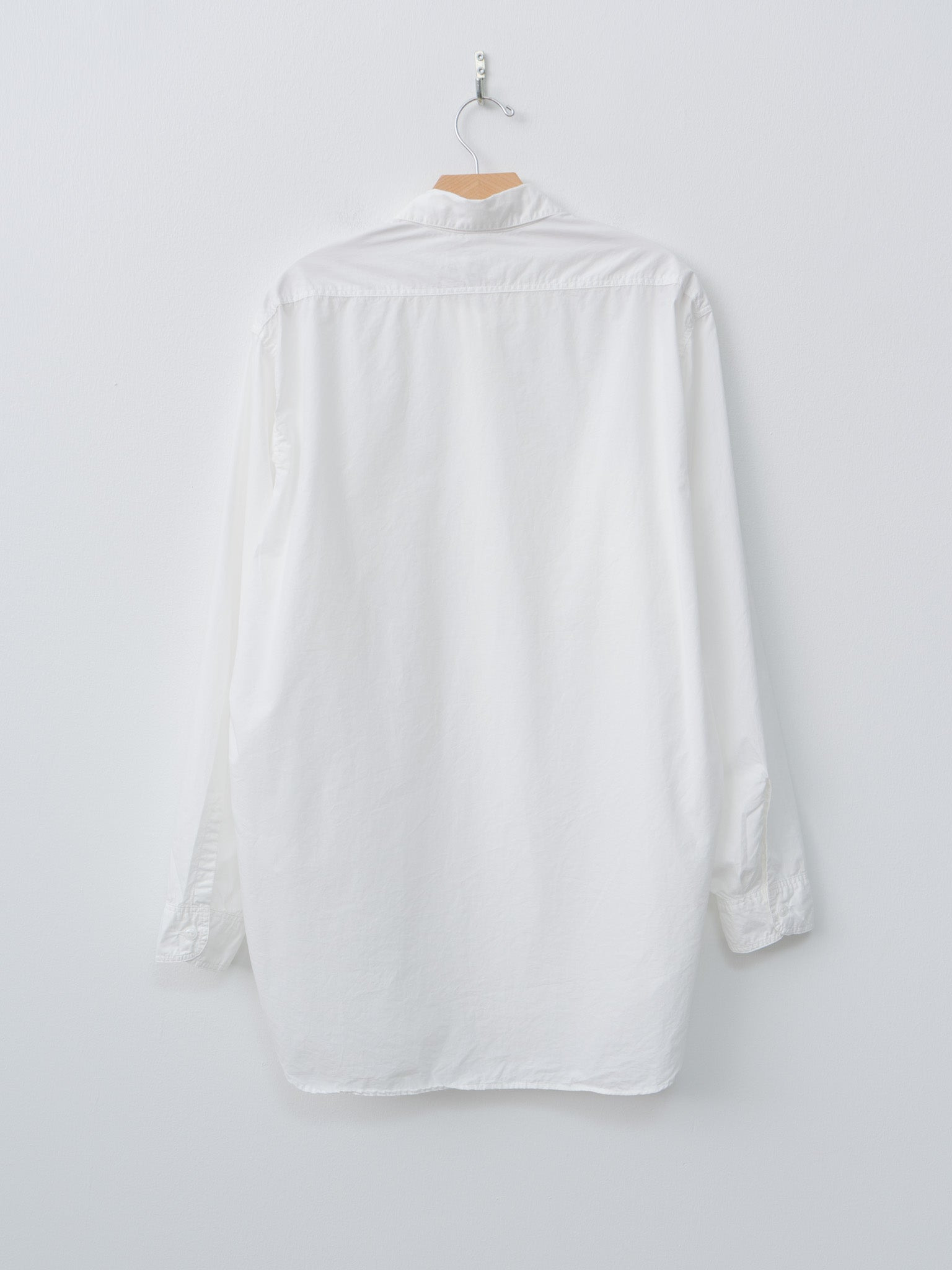 U.S.N Cotton Poplin Shirt - White - 8