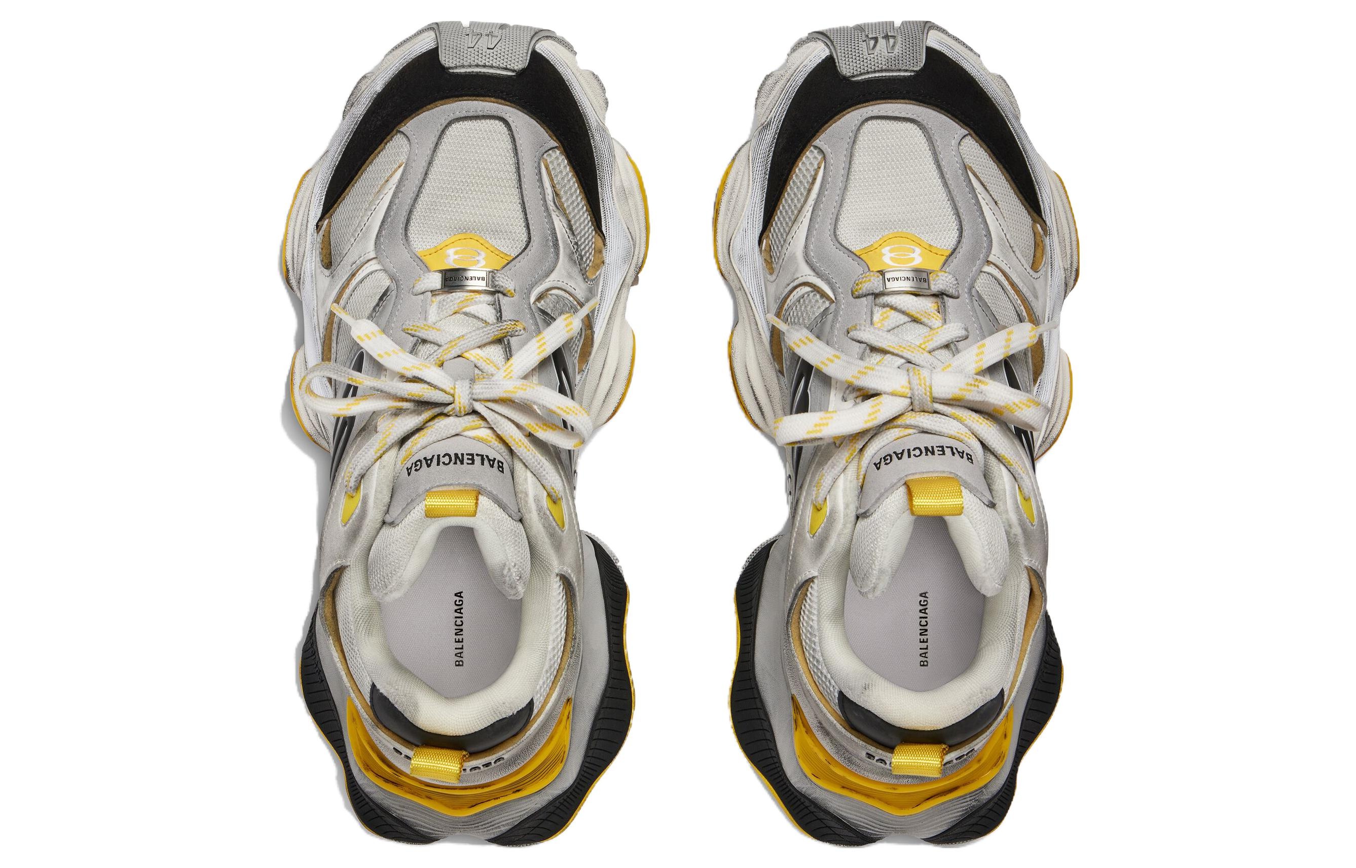 Balenciaga Cargo Sneakers 'Yellow Black Grey' 784341W2MV11170 - 4