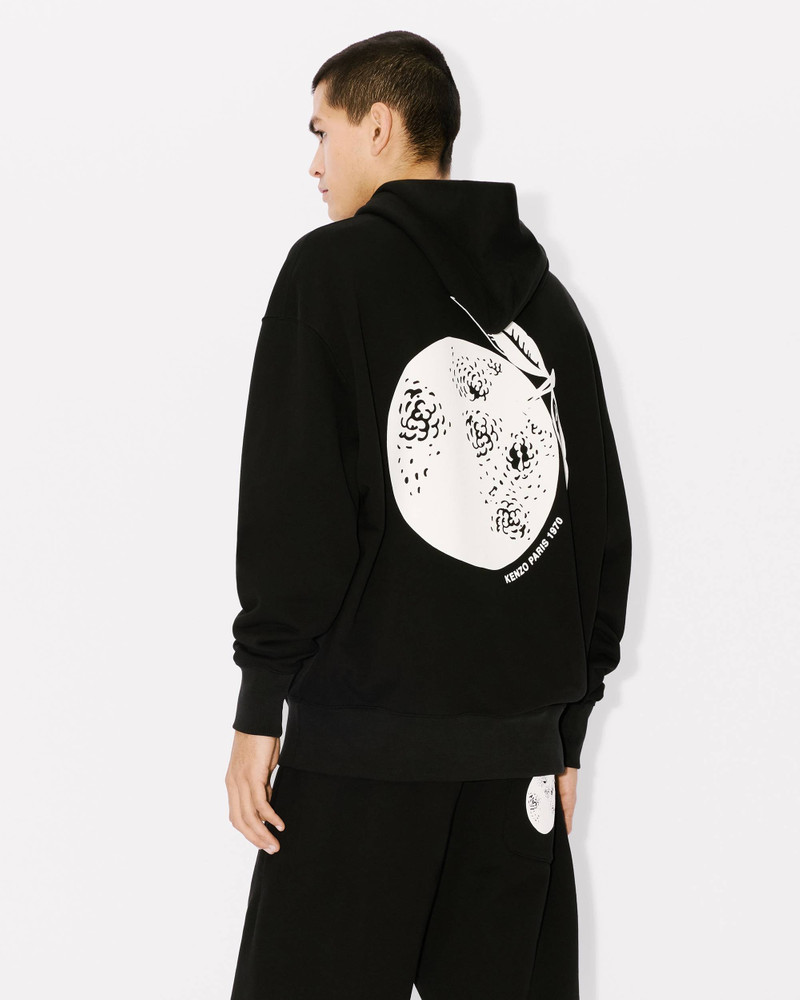 'KENZO Orange' oversizedd hoodie 4