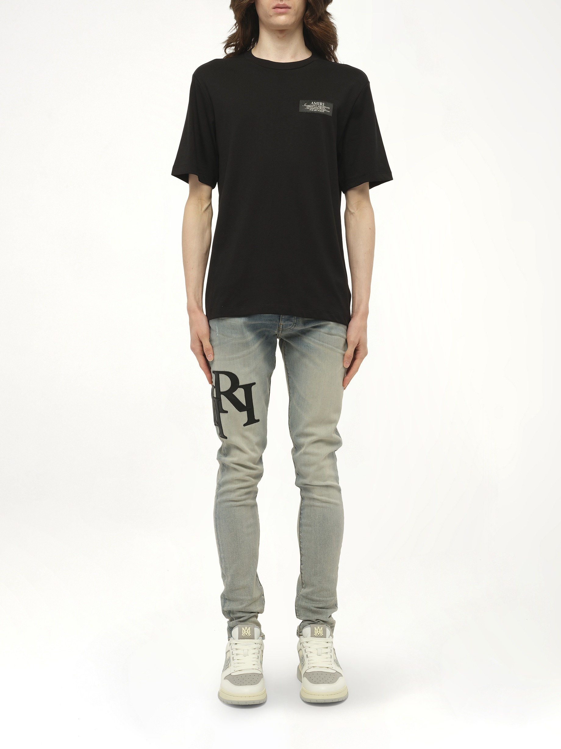 Amiri Spirit T-Shirt in Black - 7