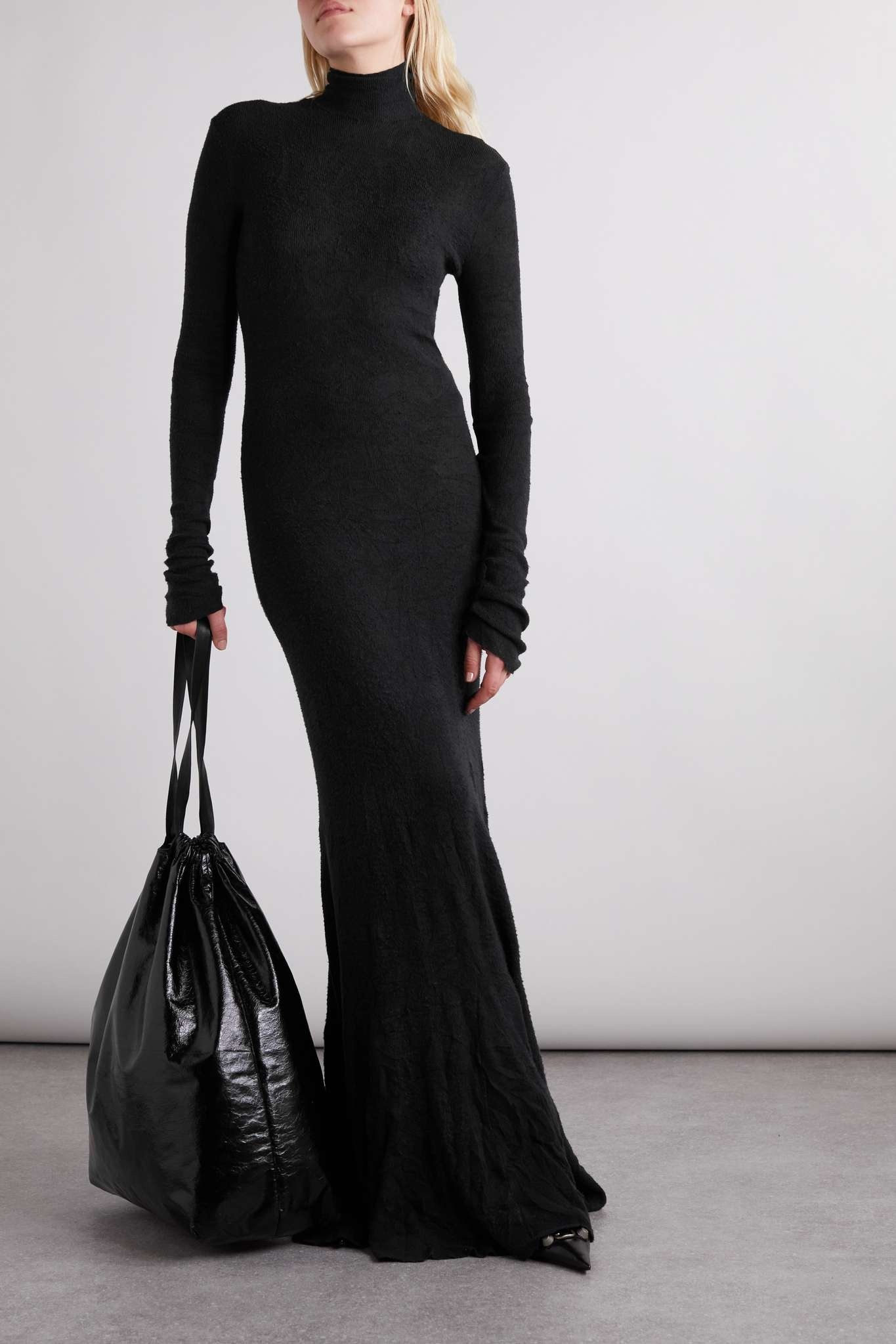 ワンピース BALENCIAGA SPIRAL MAXI DRESS Balenciaga Spiral Maxi Dress – LOZURI®