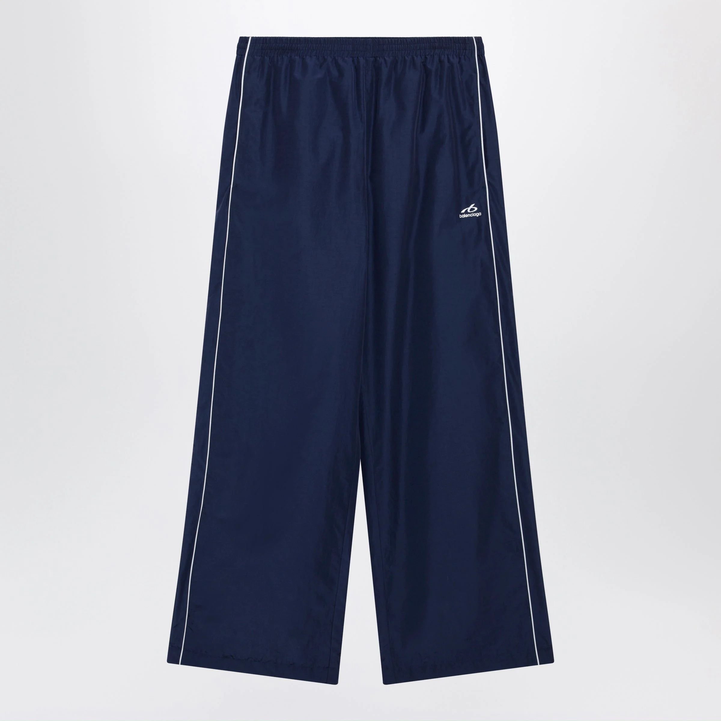 Balenciaga Bodies Track Pants In Dark Navy Poplin Men - 1