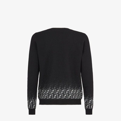 FENDI Black wool sweater outlook