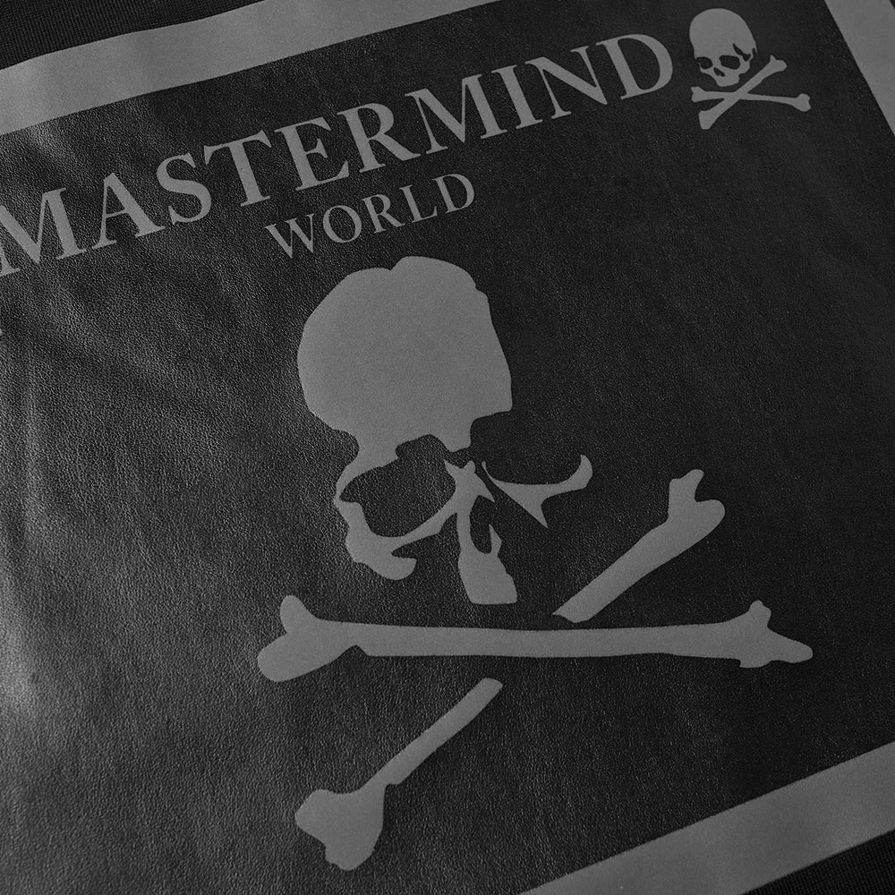 MASTERMIND WORLD Leather Patch Logo Tee - 3