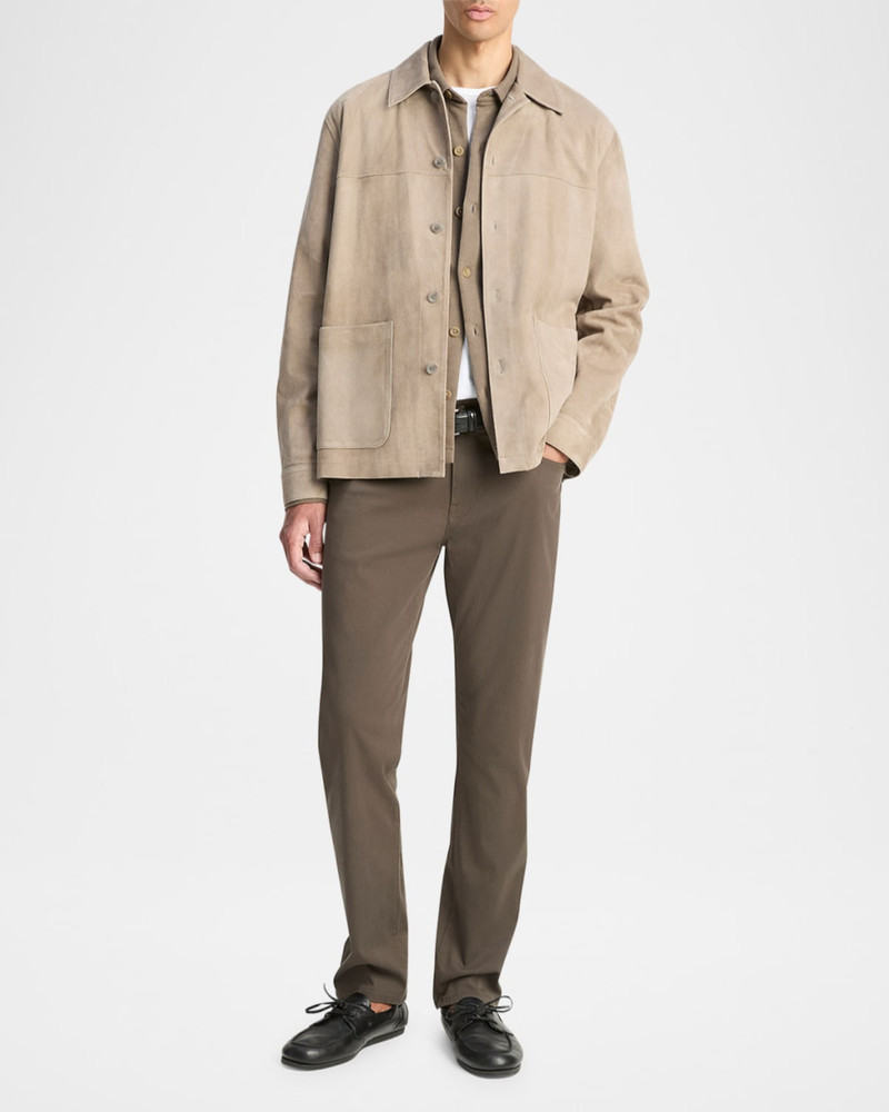 Vince Men's Suede Shirt Jacket outlook