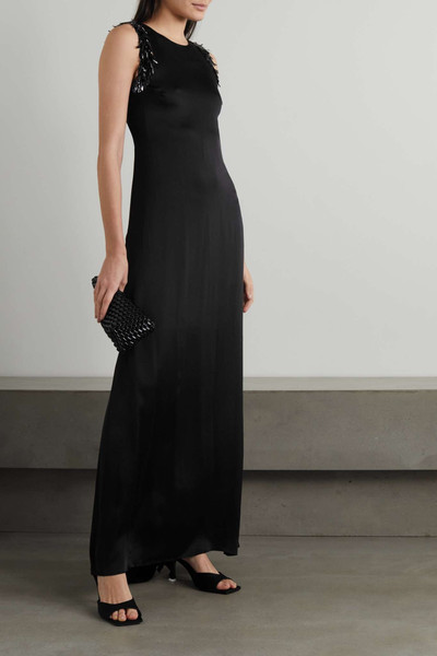 Lanvin Embellished silk-crepe gown outlook