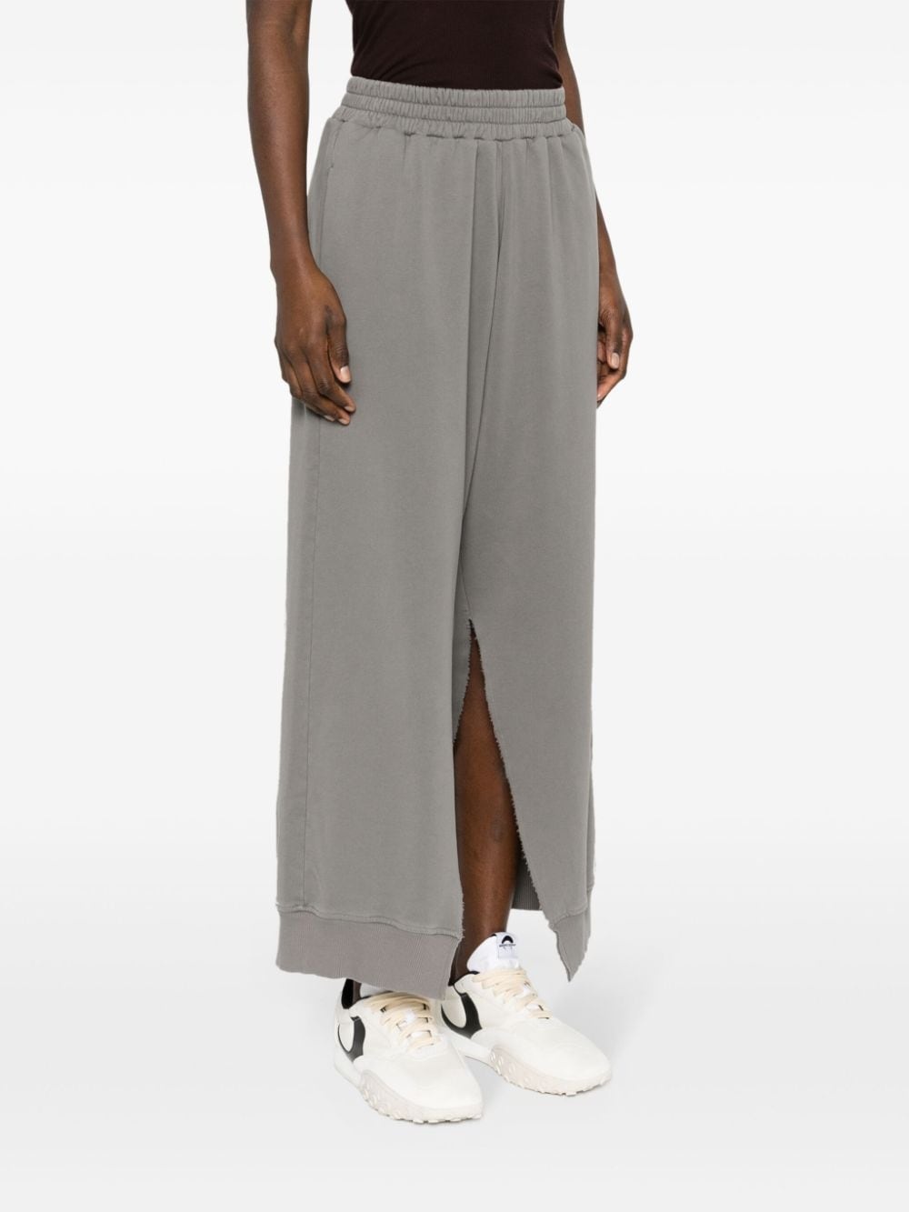 straight-leg cotton track pants - 3