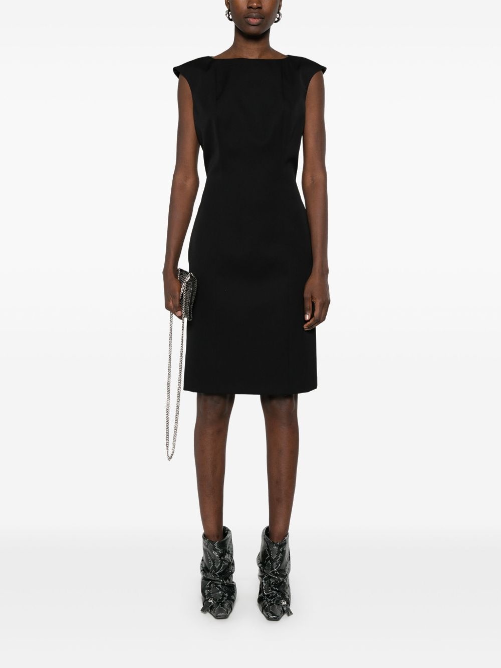 wool mini dress - 2