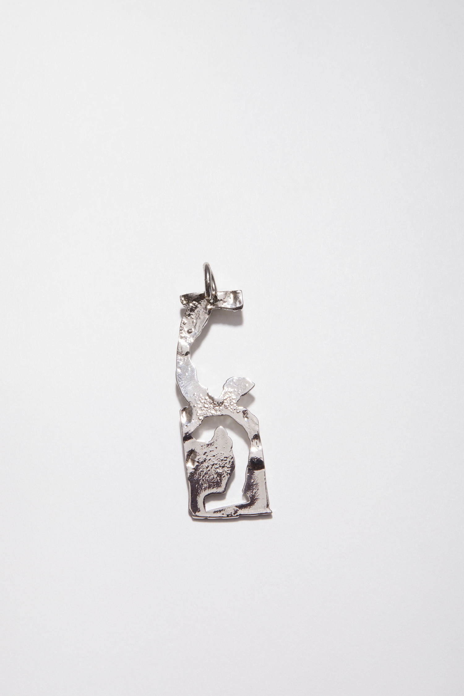 J pendant - Silver - 2