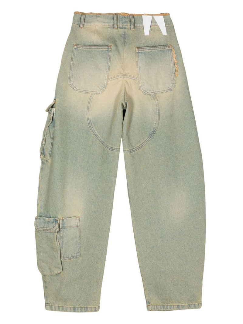 DARKPARK Rosalind mid-rise cargo jeans outlook