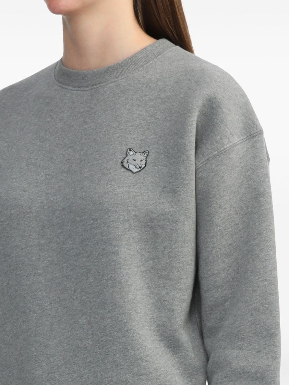 wolf patch sweatshirt - 5