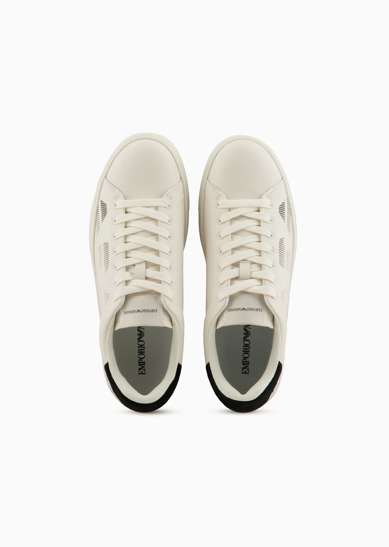 ASV regenerated-leather sneakers with gradient eagle - 3