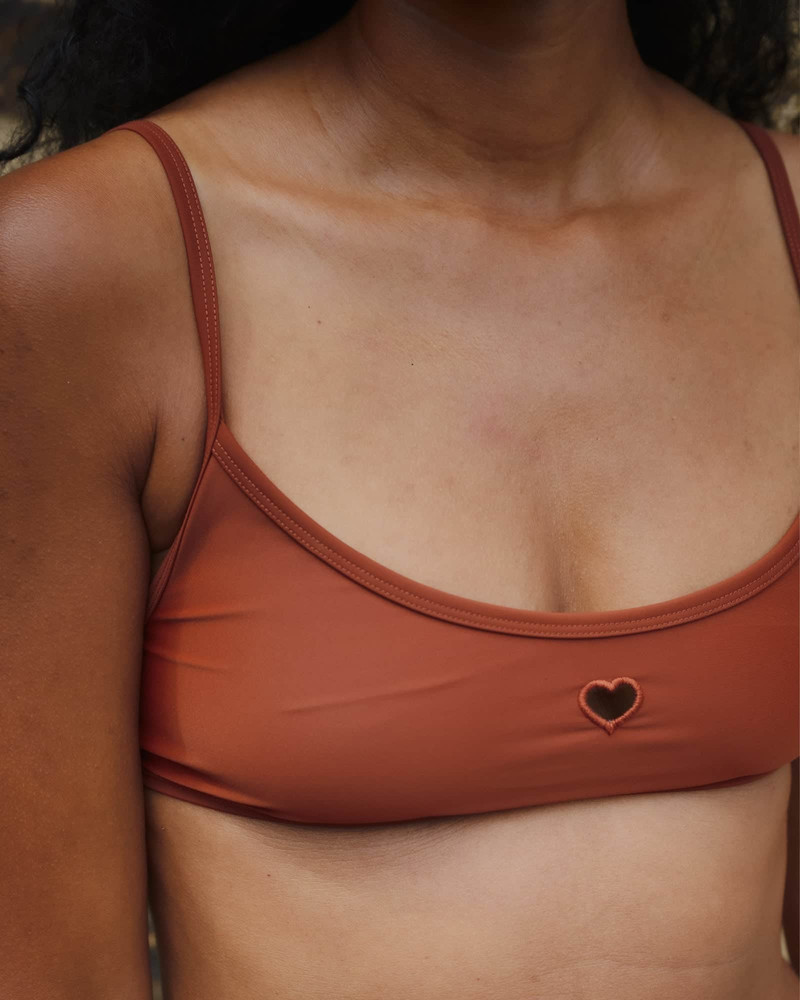 Heart Swim Top - Polyamide 4