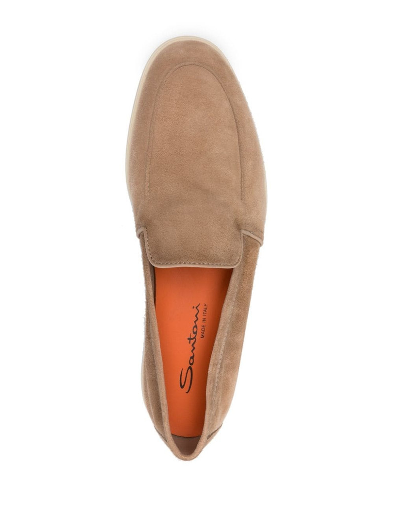 almond suede loafers 4