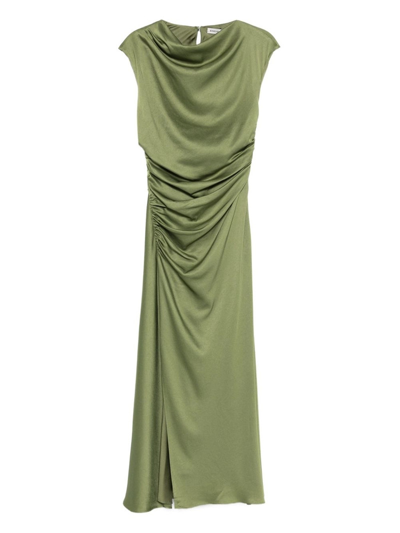 Burke cowl-neck midi dress 1