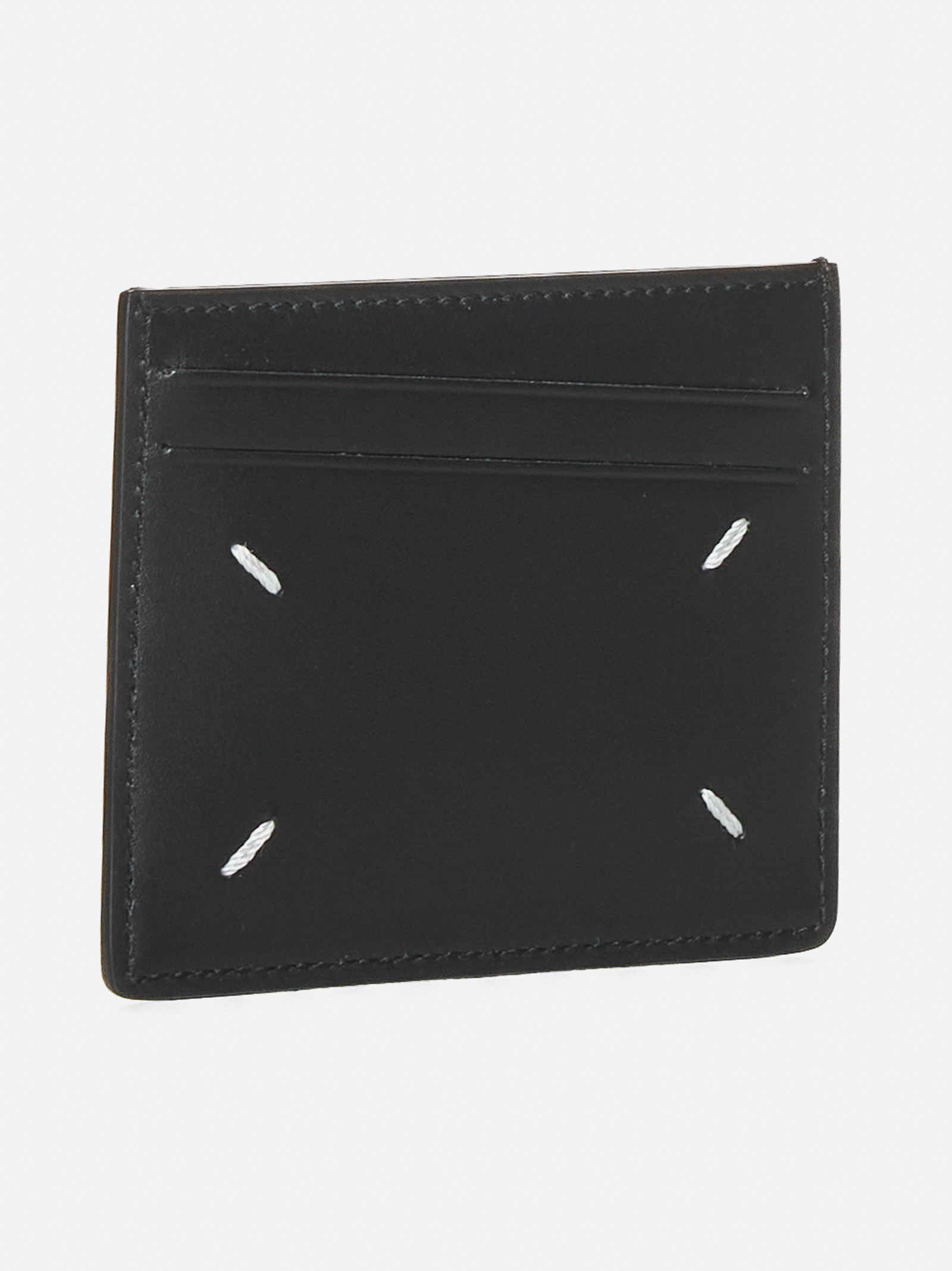 Logo leather card holder - 2