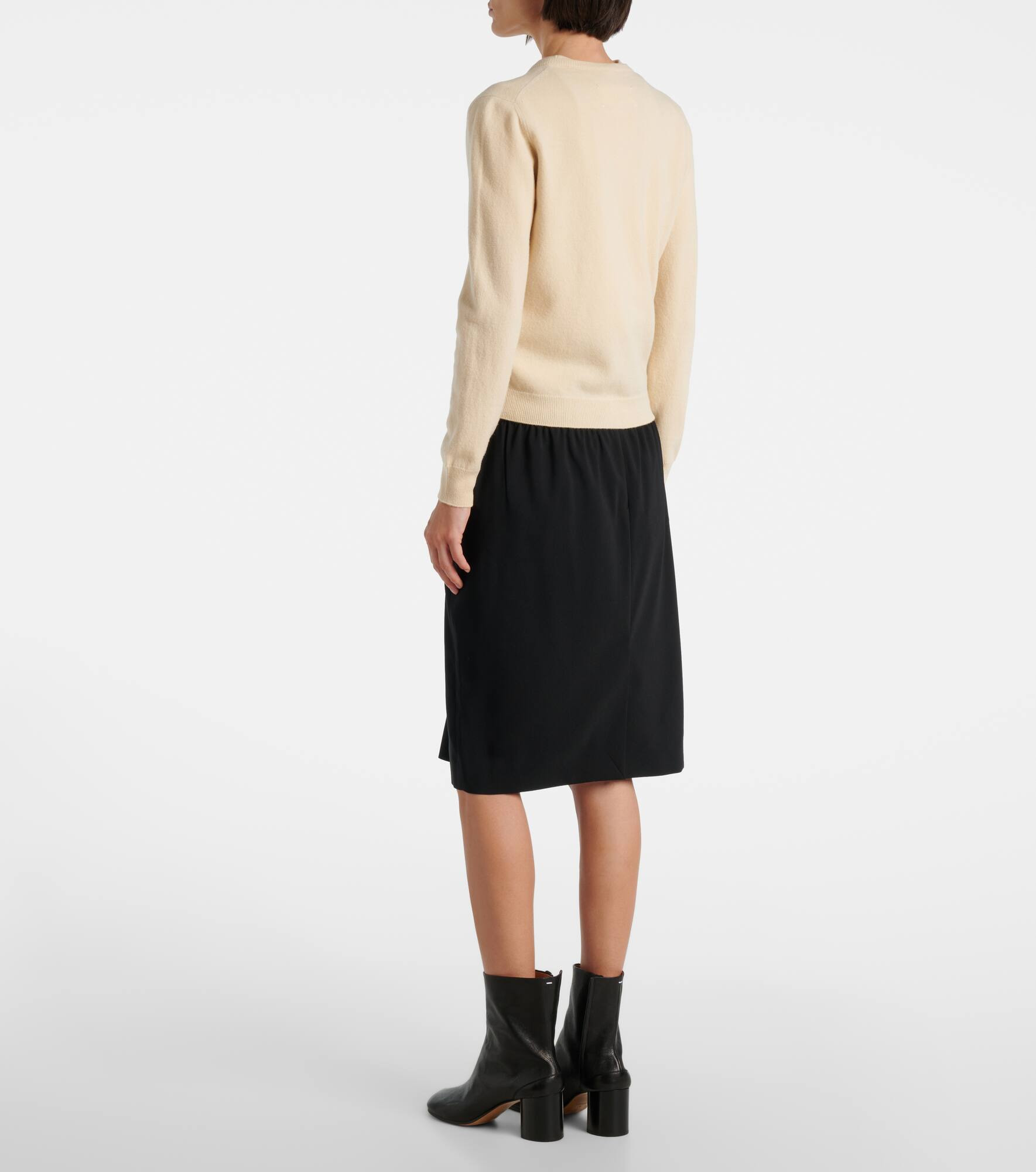 Virgin wool cardigan - 3
