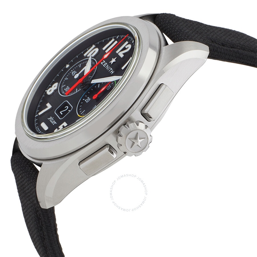 Zenith Pilot Big Date Flyback Automatic Black Dial Men's Watch 03.4000.3652/21.I001 - 2