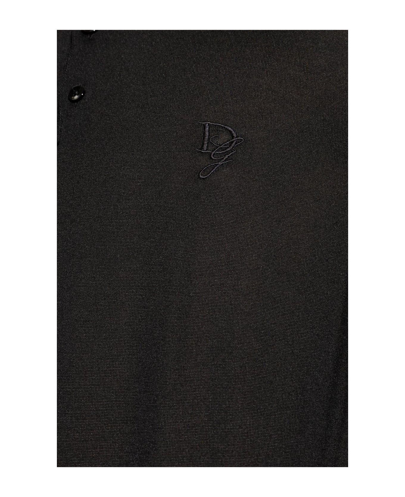 Logo Embroidered Polo Shirt - 5