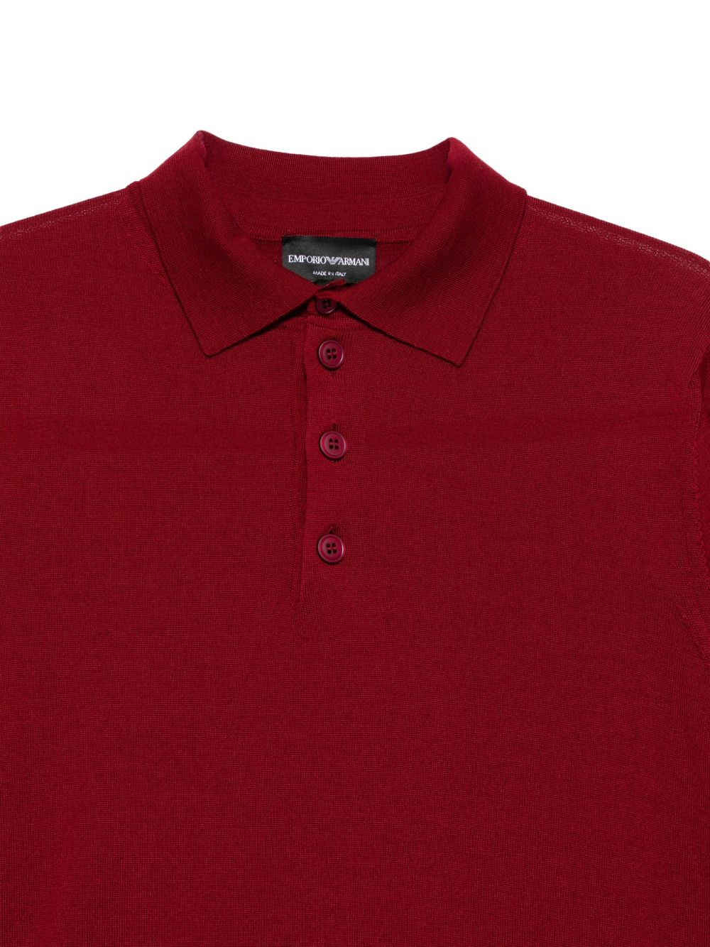 long-sleeve polo shirt - 3