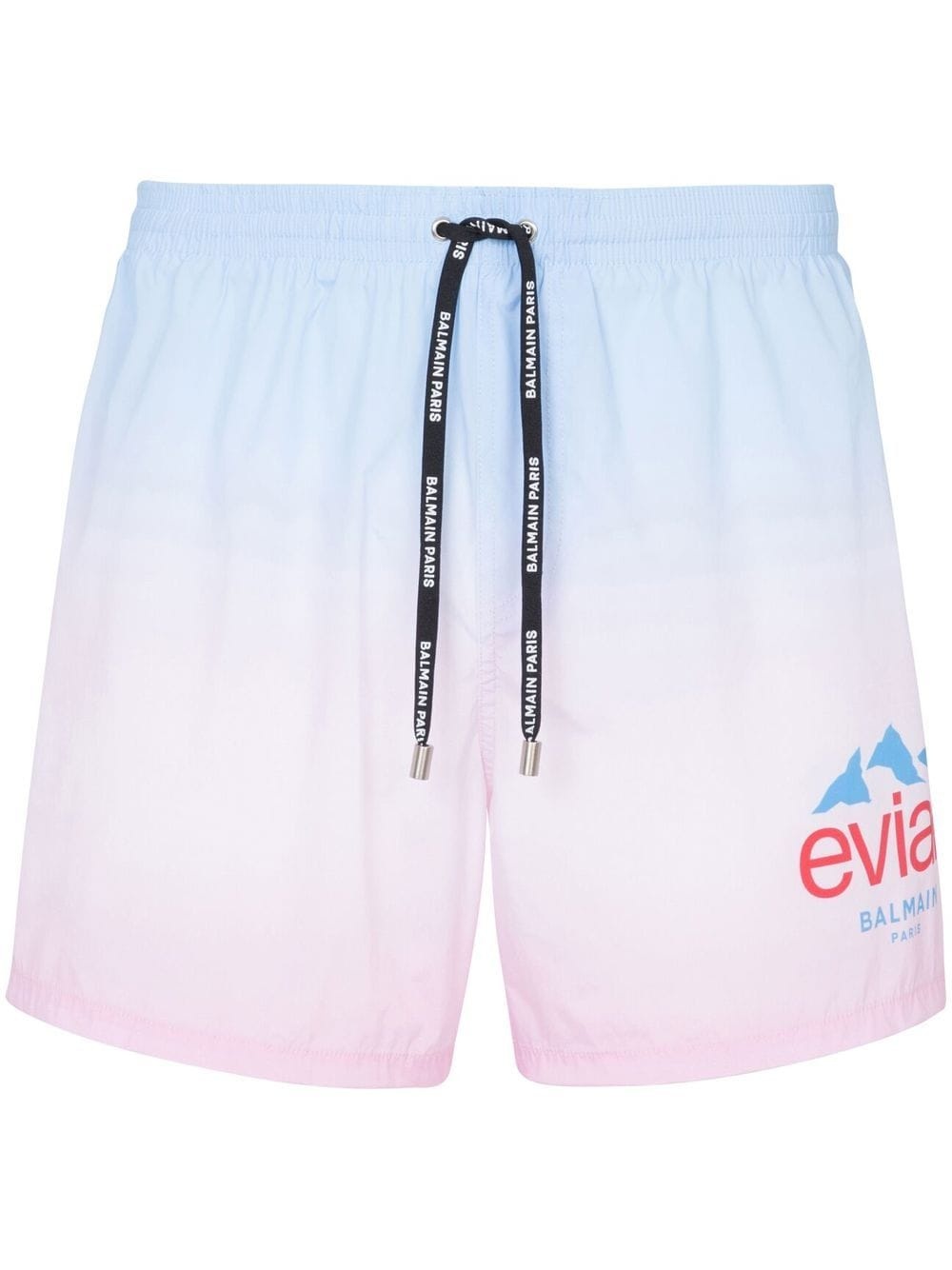 x Evian gradient swim shorts - 1