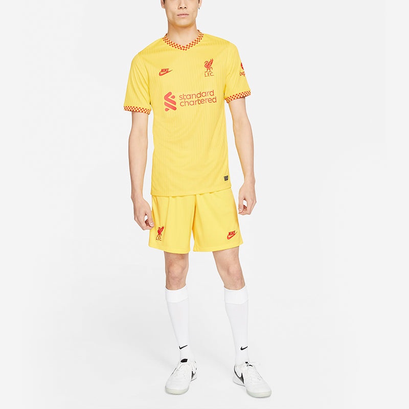 Men's Nike Training Sports Short Sleeve Soccer/Football Jersey SW Fan Edition 21-22 Season Liverpool - 3