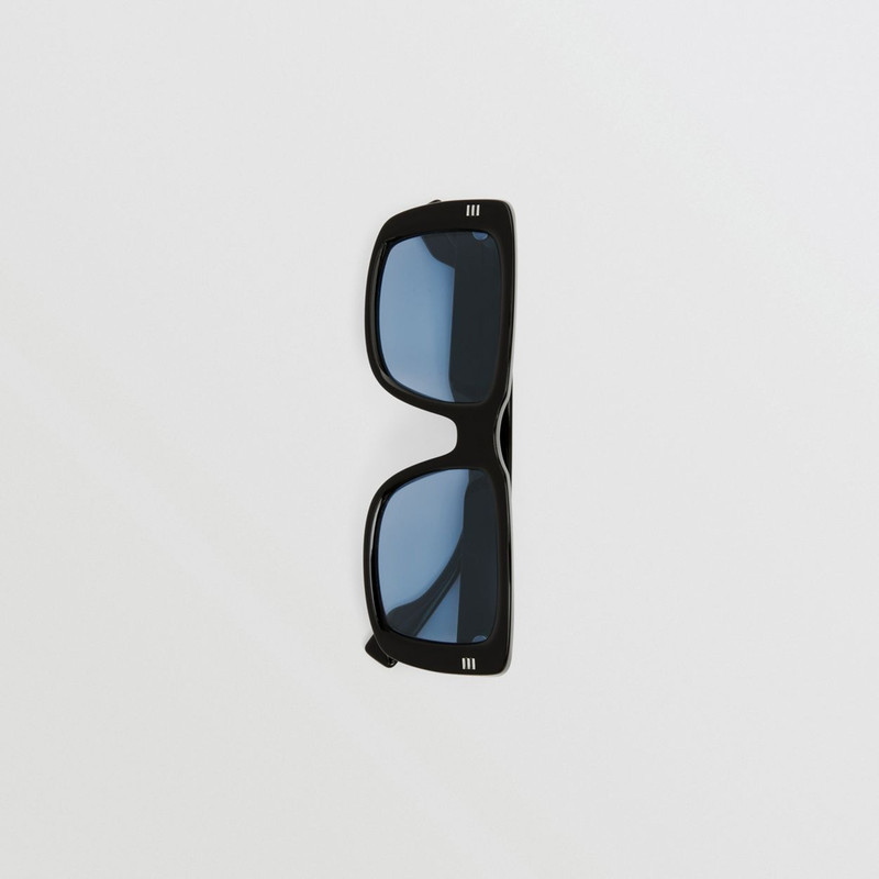 Logo Detail Rectangular Frame Sunglasses 3