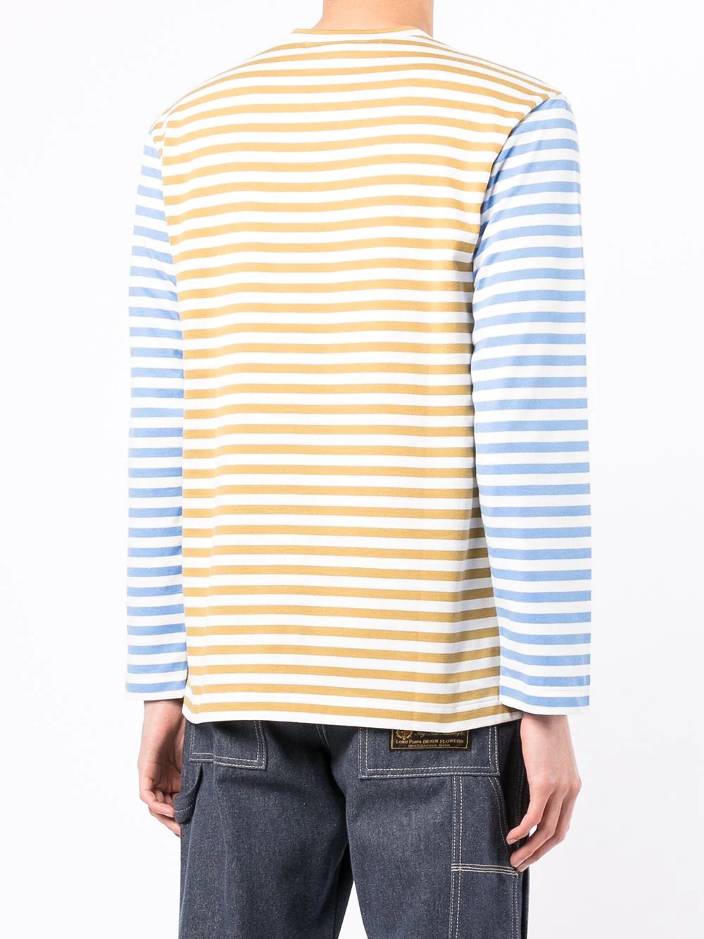 striped long-sleeve T-shirt - 4