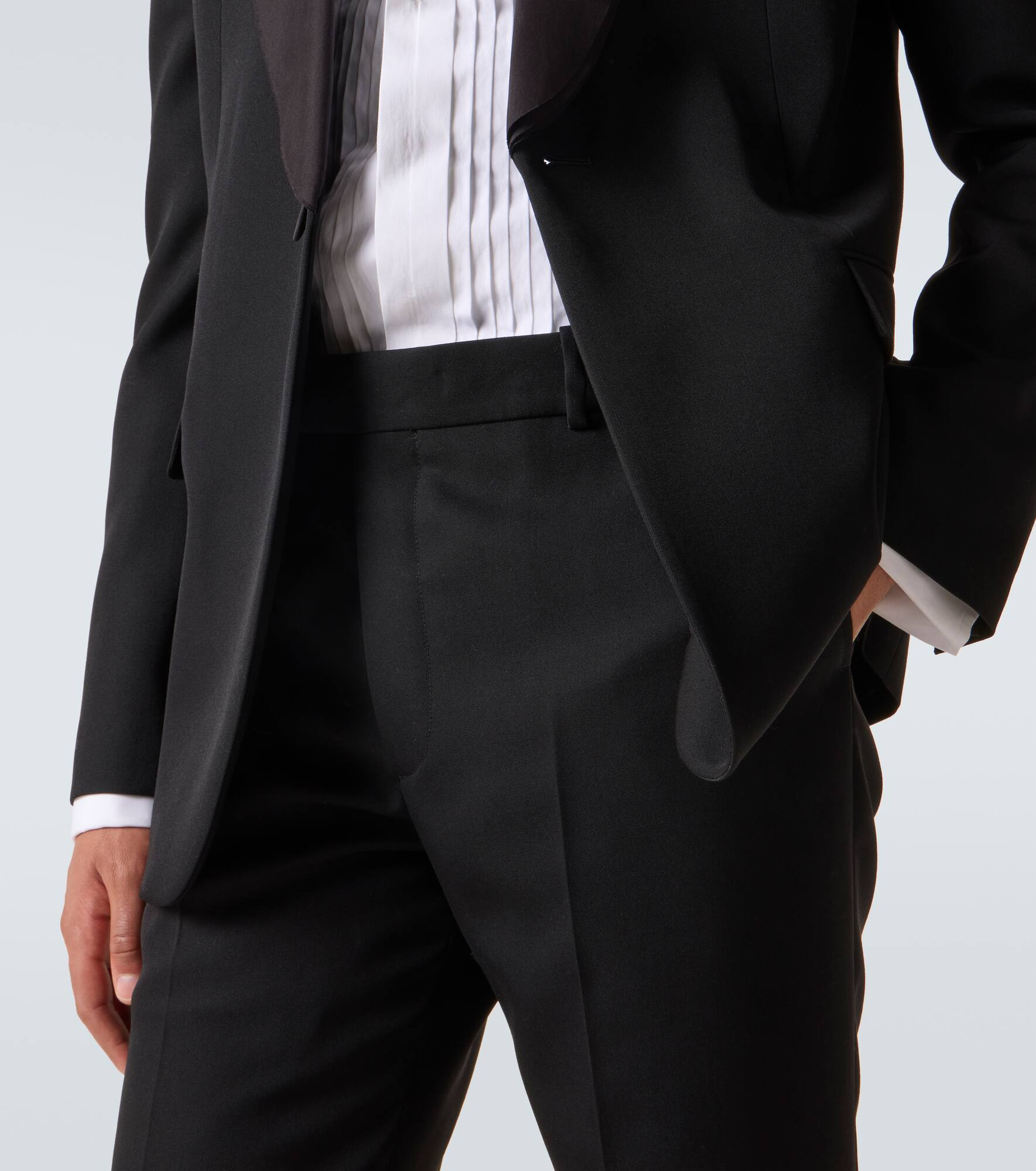 Wool suit pants - 5
