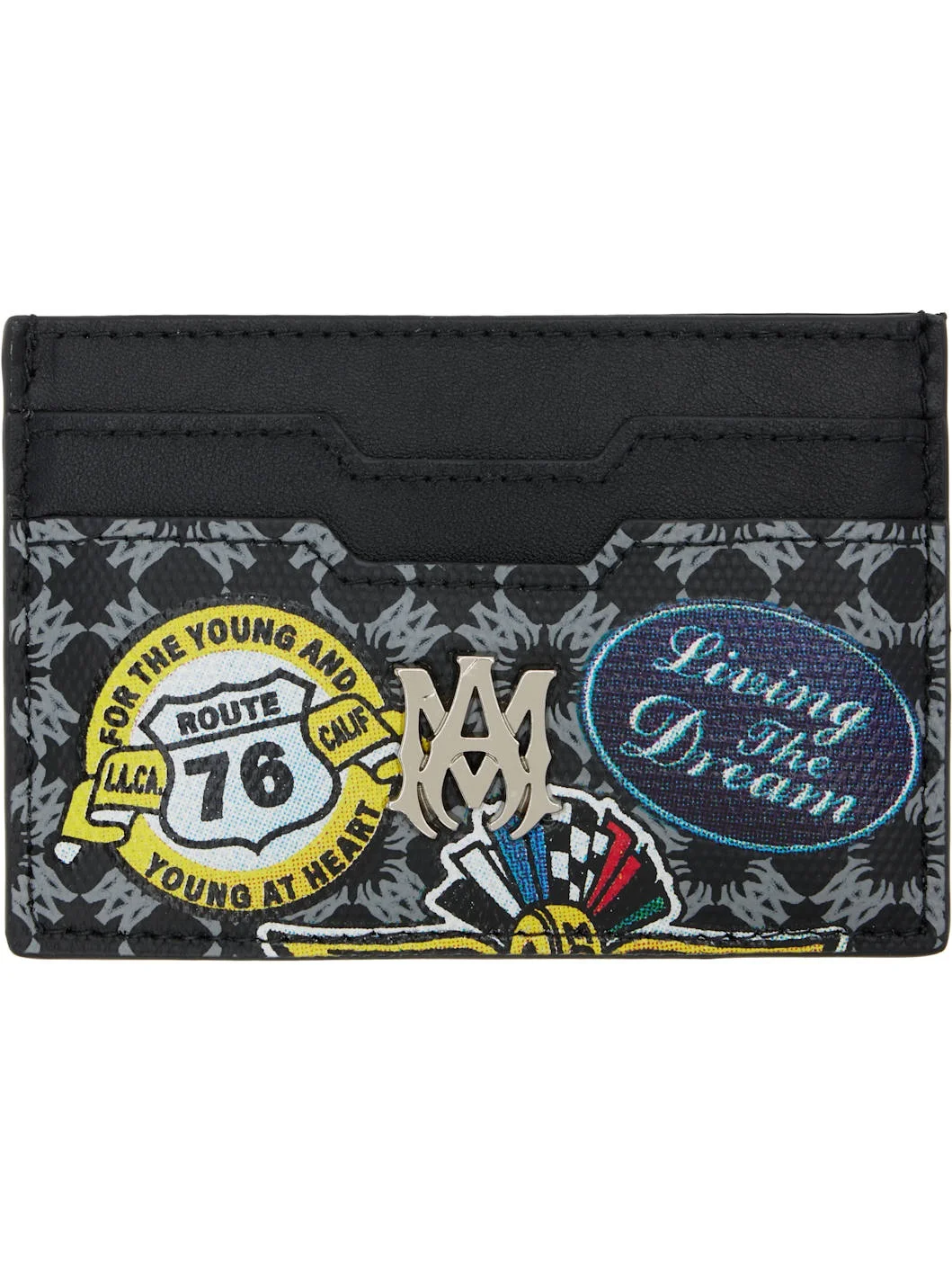 Black MA Station Patch Card Holder - 1